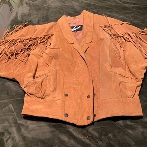 Western leather Jacket vintage